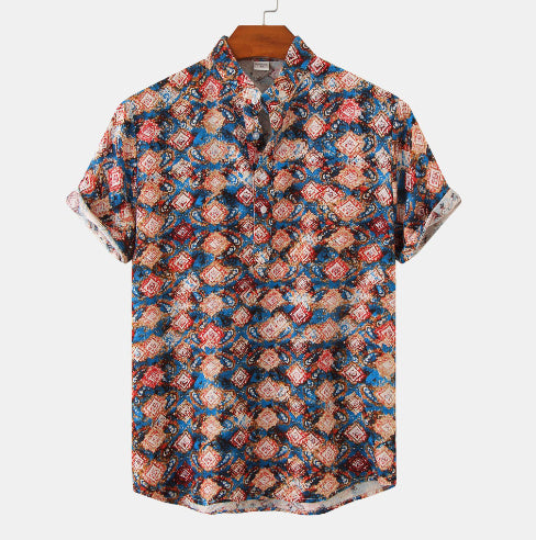 Men's Bamboo And Linen Shirt