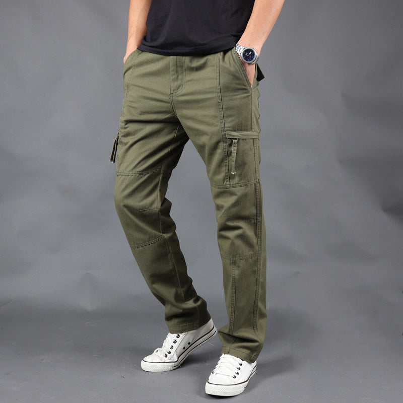 Overalls Straight Sports Pants