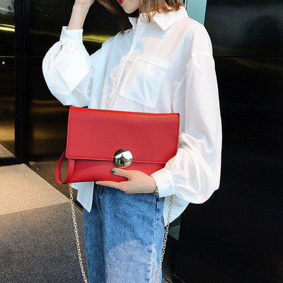 One-Shoulder Diagonal All-Match Handbags Simple