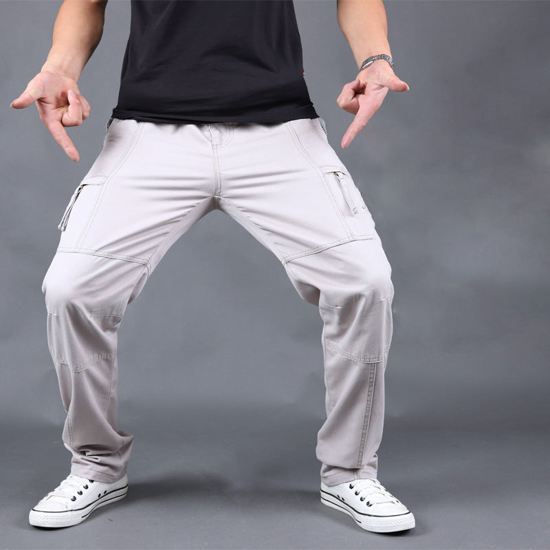 Overalls Straight Sports Pants
