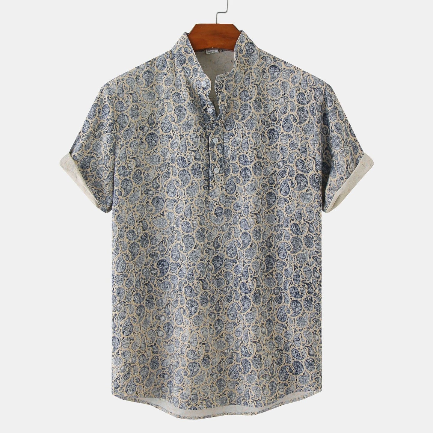 Men's Bamboo And Linen Shirt