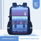 Plaid Schoolbag Grade Spine Protection Student Backpack