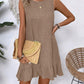 Summer Ruffle Dress Fashion Loose Sleeveless Straight Beach Dresses For Women