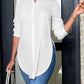 Long And Simple Casual Shirts Can Be Worn In Four Seasons.