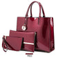 3 Sets Leather Handbags