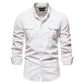 Shirts For Men Wear Shirt College Tops Longsleeve Blue