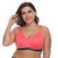 No steel collar underwear bra