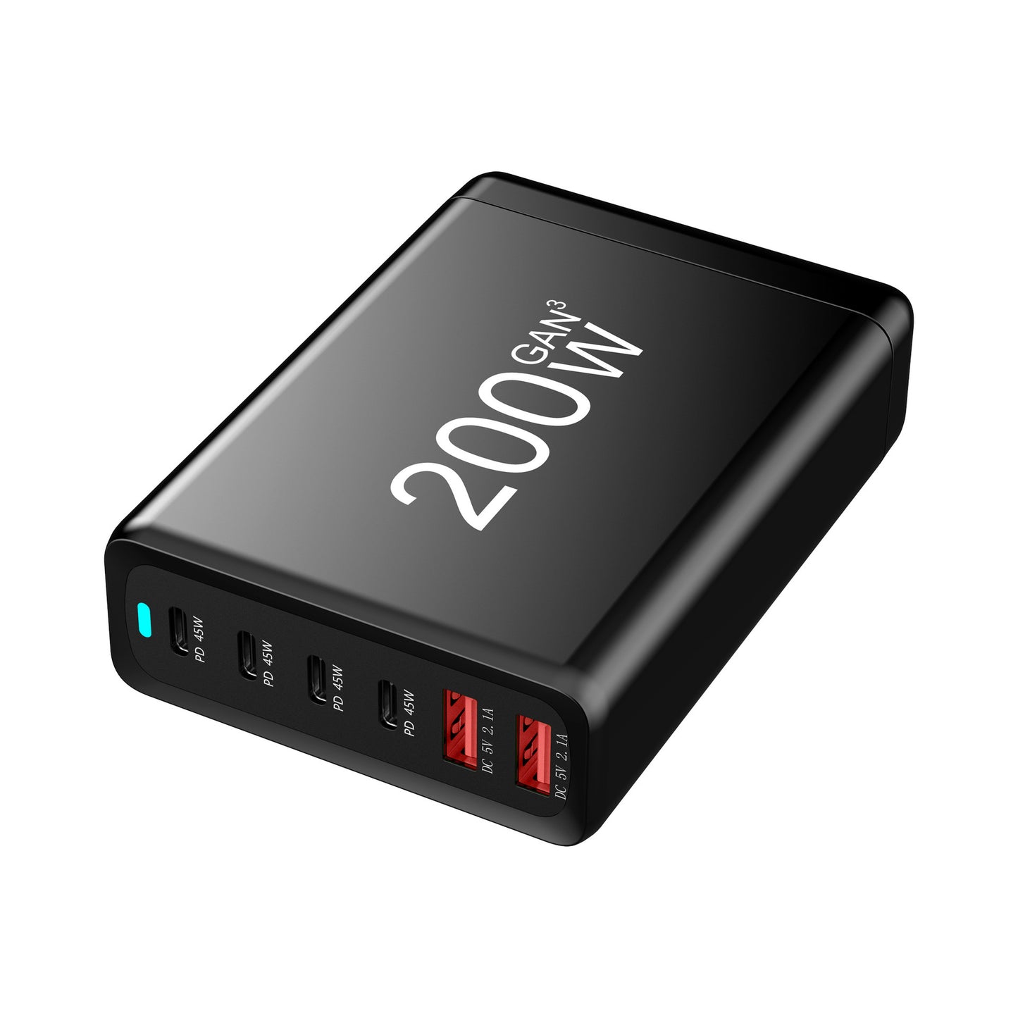 200W High Power Gallium Nitride GaN Charger