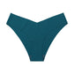 Seamless Ice Silk Underwear For Women With V-shaped Waistband. One-piece Pure Cotton Crotch Breathable Women's Briefs.