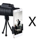 Compatible with Apple, Monocular Telescope Zoom Scope with Compass Phone Clip Tripod
