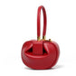Leather handbags Europe and the United States fashion retro French niche design portable dumplings wonton handbags