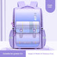 Plaid Schoolbag Grade Spine Protection Student Backpack