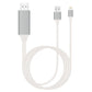 Type-C To HDMI Three In One Mobile Phone Projection Cable