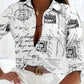 Long Sleeve Shirt Printed Women