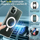 For Phone 15 14 Plus, Pro, Pro Max Case, Compatible With MagSafe, Shockproof Military - Grade Protection, Magnetic Phone Case For Phone 15 14 Plus, Pro, Pro Max, Classic Hybrid Case