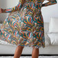 Women's Fashion Printed Boxer Underwear Long Sleeve Blouse Suit