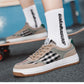 Men's Summer Thin Breathable Casual Lace Up Board Shoes