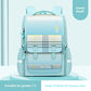 Plaid Schoolbag Grade Spine Protection Student Backpack