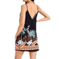 Tropical Camouflage Print Dress Women