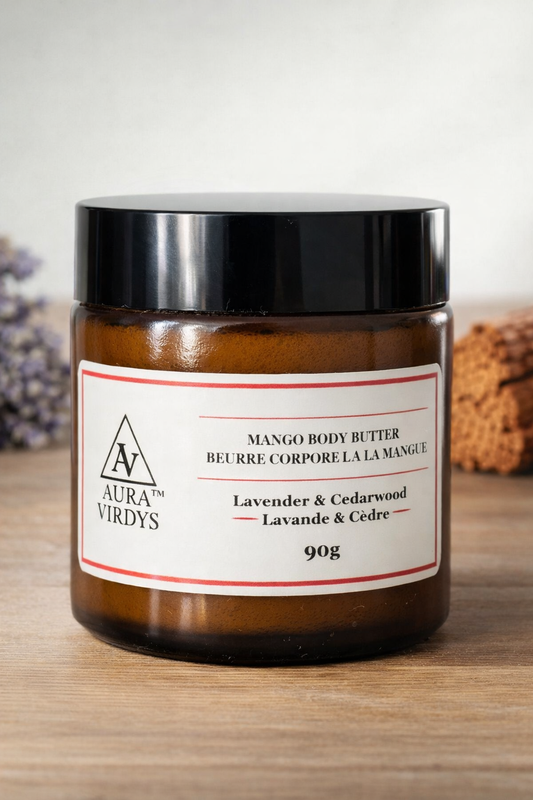 Mango Body Butter with Lavender & Cedardwood 90g