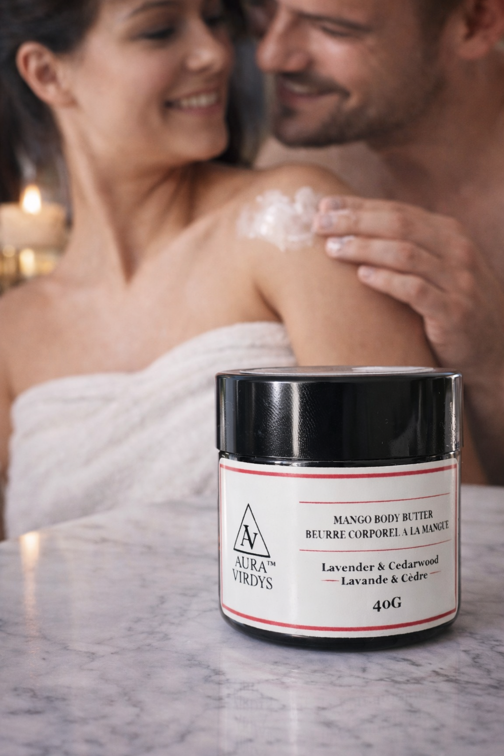 Mango Body Butter with Lavender & Cedarwood 40g