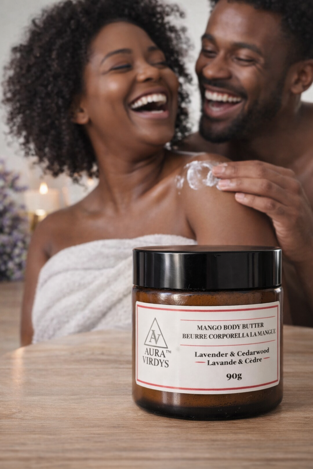 Mango Body Butter with Lavender & Cedardwood 90g