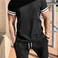 Men's Short-sleeved T-shirt Casual Shorts Two-piece Set