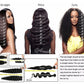 Wig New Women&#039;s Wig African Fashion Explosive Small Curly Short Curly Hair Inter-color Wig Headset