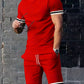 Men's Short-sleeved T-shirt Casual Shorts Two-piece Set