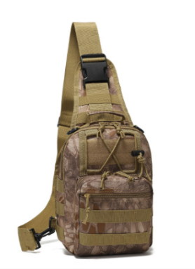 Oxford Cloth Cycling Bag Camouflage Outdoor Sports Small Chest Pannier Bag