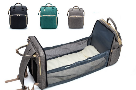 USB Charging Version Mommy Bed Backpack Folding Large Capacity Multi-function