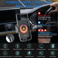 Wireless Car Charger, Fast Charging 15W Auto Clamping Car Charger Phone Holder Phone Mount