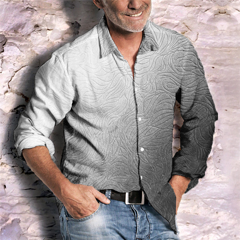 Fashion Printed Shirt Summer Menswear