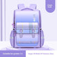 Plaid Schoolbag Grade Spine Protection Student Backpack