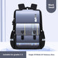Plaid Schoolbag Grade Spine Protection Student Backpack