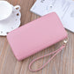 Women's Purse Long Double Zipper Handbags Shoulder Bag