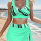 Split Swimsuit For Women Slim And Sexy Halter Bikini