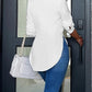 Long And Simple Casual Shirts Can Be Worn In Four Seasons.