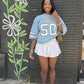 Loose Letter Print Short-sleeve T-shirt For Women