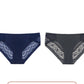One Piece Ice Silk And Lace Sexy Low-waist Underwear Women