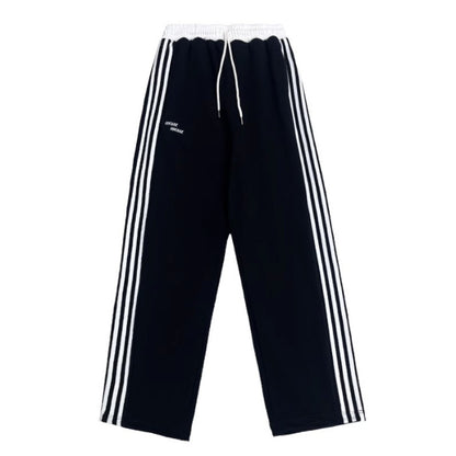 European And American Street Dance Fashion Brand Stitching Waist Pants